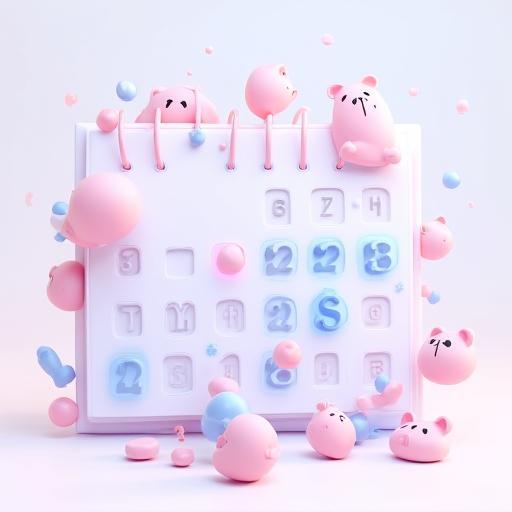 Calendar image highlighting pre-order dates