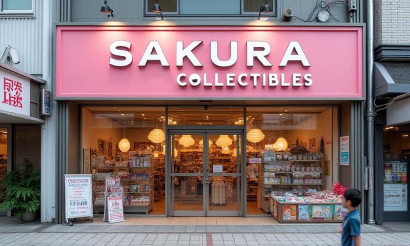 Exterior photo of the Sakura Collectibles building in Akihabara